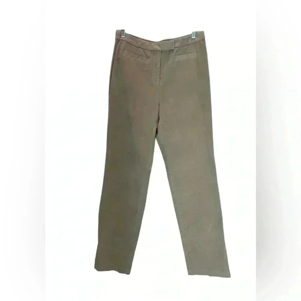 NWT Talbots velvet straight leg pants